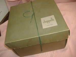 1940 CHAPPELLS DEPARTMENT STORE HAT BOX 10x10x7 Syracuse NY Vintage 
