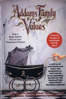 addams family values by ann hodgman from the first printing in 