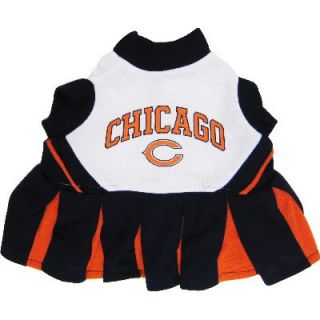  Chicago Bears NFL Cheerleader Dog Dress. Team color cheerleader 