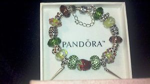   Pandora Bracelet Chocolate Covered Strawberry Fully Completed