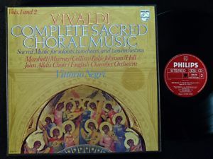 Vivaldi Vittorio Negri Complete Sacred Choral Music Box