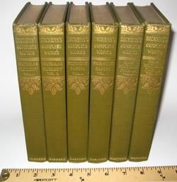 Charles Dickens Complete Works 30 Volume Set Gilded