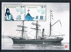 Ross Dependency 2011 Christchurch Centennial 2V MS MNH