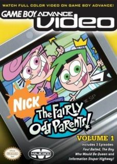 Fairly Odd Parents Volume 1   Nickelodeon 3 Episodes GameBoy Advanced 