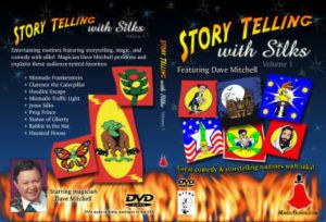 Story Telling with Silks DVD Kids Magic Tricks Clown