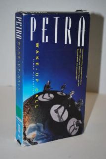   80s Petra Wake Up Call Christian Rock Music VHS Video Tape