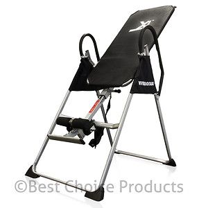 Inversion Table Pro Deluxe Fitness Chiropractic Table Exercise Back 