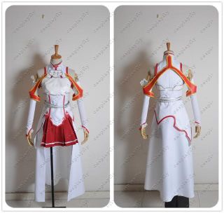 sword art online asuna yuuki cosplay costume w0089