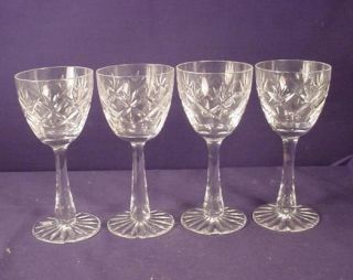 set 4 webb corbett prince charles wine glasses set of 4 webb corbett 