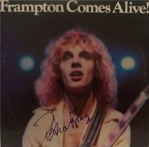 Peter Frampton Signed Frampton Comes Alive do You Feel