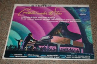 Concertos Under the Stars Leonard Pennario / Carmen Dragon LP Capitol 