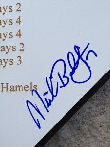 2008 Philadelphia Phillies Team Autographed World Series Homeplate 