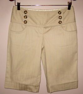Womens Charlotte Russe Tan Shorts Size 3