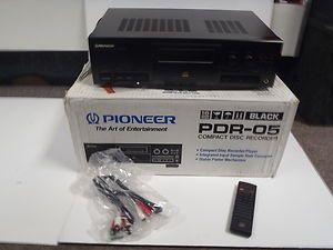 PIONEER PDR 05 CD RECORDER OPEN BOX NEVER BEEN USED