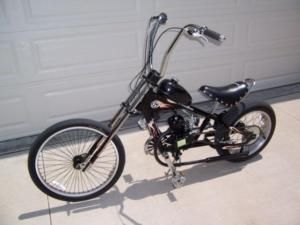 Schwinn OCC Chopper Bicycle Motor Mount Mod Exhaust Kit