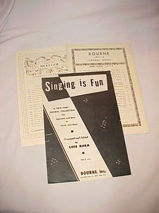 Music Songs Piano Sheet Music Books Choral Music Tunes for Teens Etc 