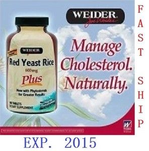   Rice Plus 1200mg 180 Tab Phytosterols Help Lower Cholesterol