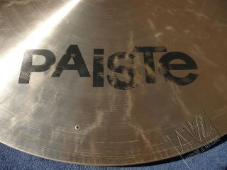 RARE Vintage Paiste Sound Creation 20 Mellow Ride Cymbal EXC Cond 