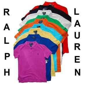 Ralph Lauren Polo Boys Shirt T Shirt Mesh Cotton Pick Your Color L 14 