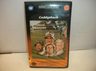 Caddyshack VHS Chevy Chase Bill Murray Rodney Dangerfield Comedy Movie 