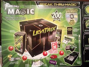   Fantasma Magic 200+ Tricks Set Levitrix Floatation Box Show Kids 7