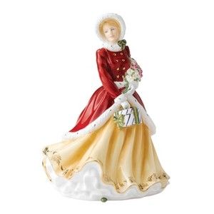 Royal Doulton Pretty Ladies Winters Dream Christmas Day 2012 Figurine 
