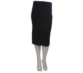 Linea by Louis DellOlio Pull on Skirt with Elastic Waist —