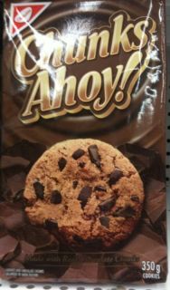 Christie Chunks Ahoy Chocolate Chip Cookies 350g