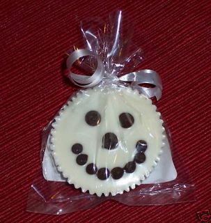 Snowman Face White Chocolate Covered Oreos Yummy