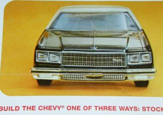 Chevrolet Caprice with Car Trailer Model Kit Vintage Style MPC Chevy
