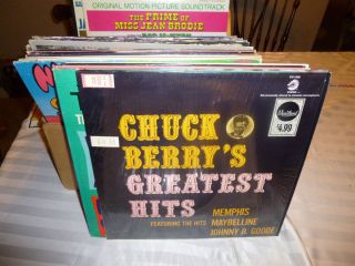 Chuck Berrys Greatest Hits vinyl LP in Shrink 1960s Chess Records MONO