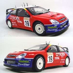 Sun Star Citroen Xsara WRC Rally Evolved Diecast Toy Racing Car Scale