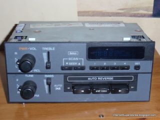 delco 1996 chevy corsica am fm tape radio 16195181