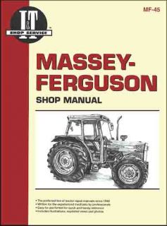 Massey Ferguson Tractor Shop Manual MF362 MF365 MF375 MF383 MF390