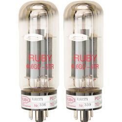 Ruby 6L6GCMSTR Matched Amp Tubes Quartet