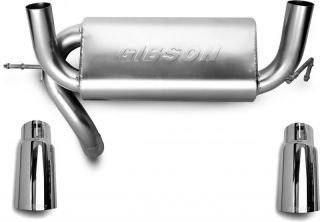 Gibson Stainless Dual Exhaust System Jeep JK Wrangler
