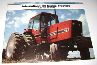 IH International 30 Series Tractors Sales Brochure 3088 3288 3488 3688