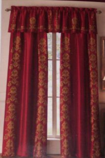 JC Penney Chris Madden Curtain Panel Mystique Claret