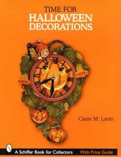 Time for Halloween Decorations Book Beistle Vintage