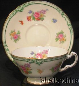lady clare minton made in england teacup and saucer the
