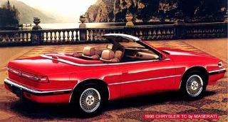  1990 Chrysler TC by Maserati Red Magnet