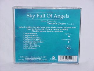 Taranda Greene Sky Full of Angels New Accompaniment CD