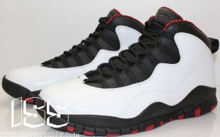 Nike Air Jordan 10 Retro x Chicago Bulls 310805 100 2012 Iss