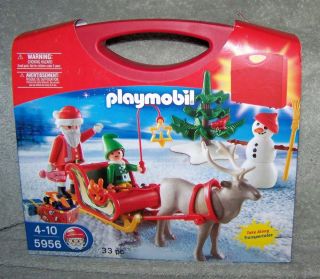 New Playmobil Christmas Take Along Set 5891