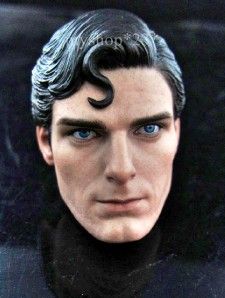  Sideshow 1 6 12 Superman Christopher Reeve Figure Head Sculpt