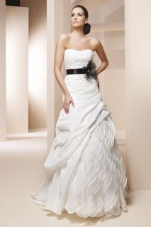 Claudine Alyce Designs Style Isabelle 7834 Diamond White 6 Wedding