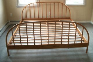King Bed Frame Headboard by Vermont Tubbs
