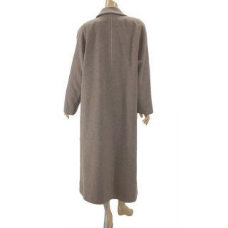 CINZIA ROCCA Made in Italy Long Button Front Wool & Cashmere Over COAT