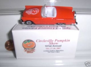 Matchbox 2007 101st Circleville Oh Pumpkin Show 57 Ford