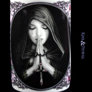 Anne Stokes Bone China Mug Cup Gothic Prayer Tearful Goth Girl with